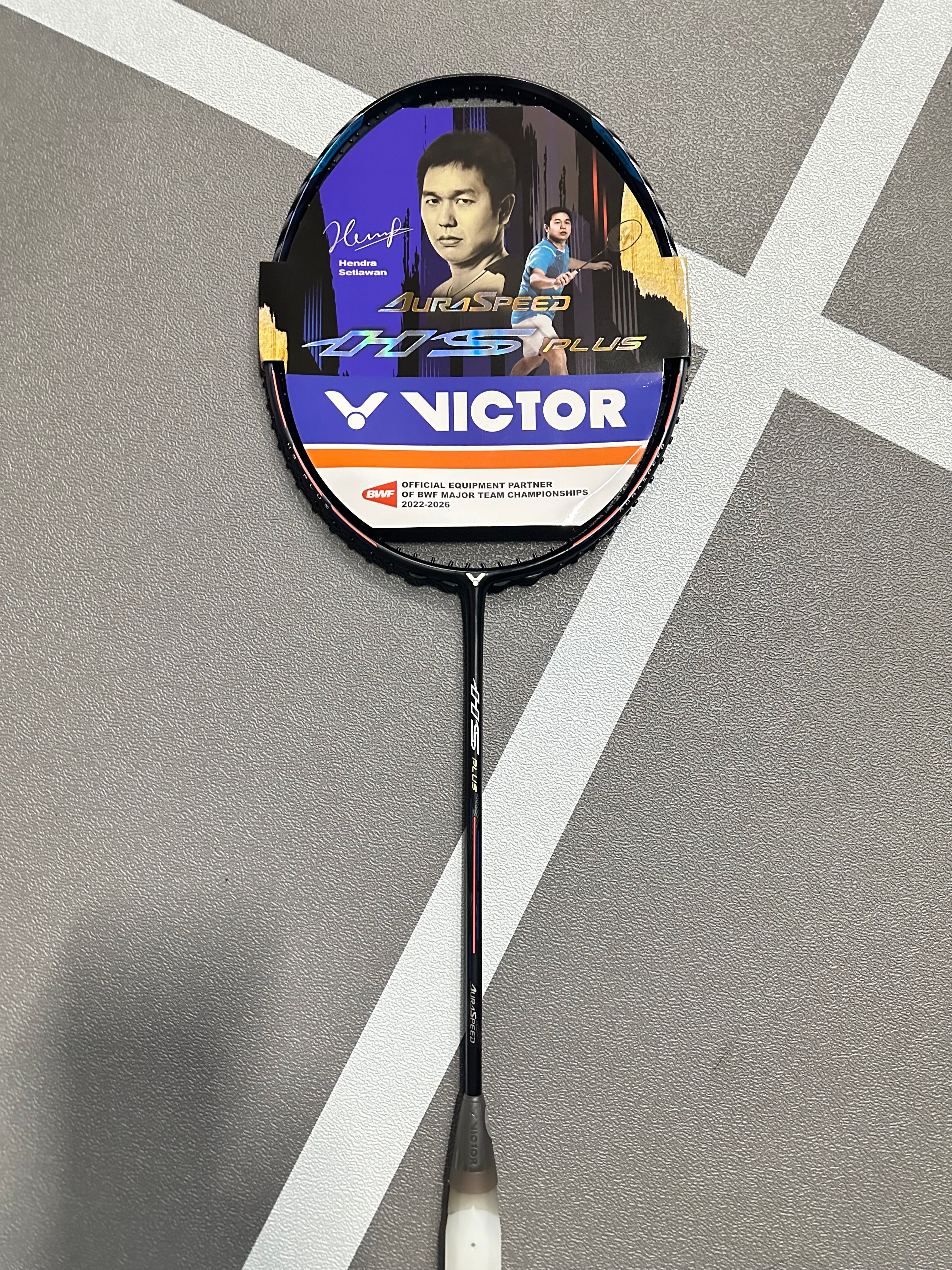 Victor Auraspeed HS Plus (Hendra Setiawan) Badminton Racquet | Add