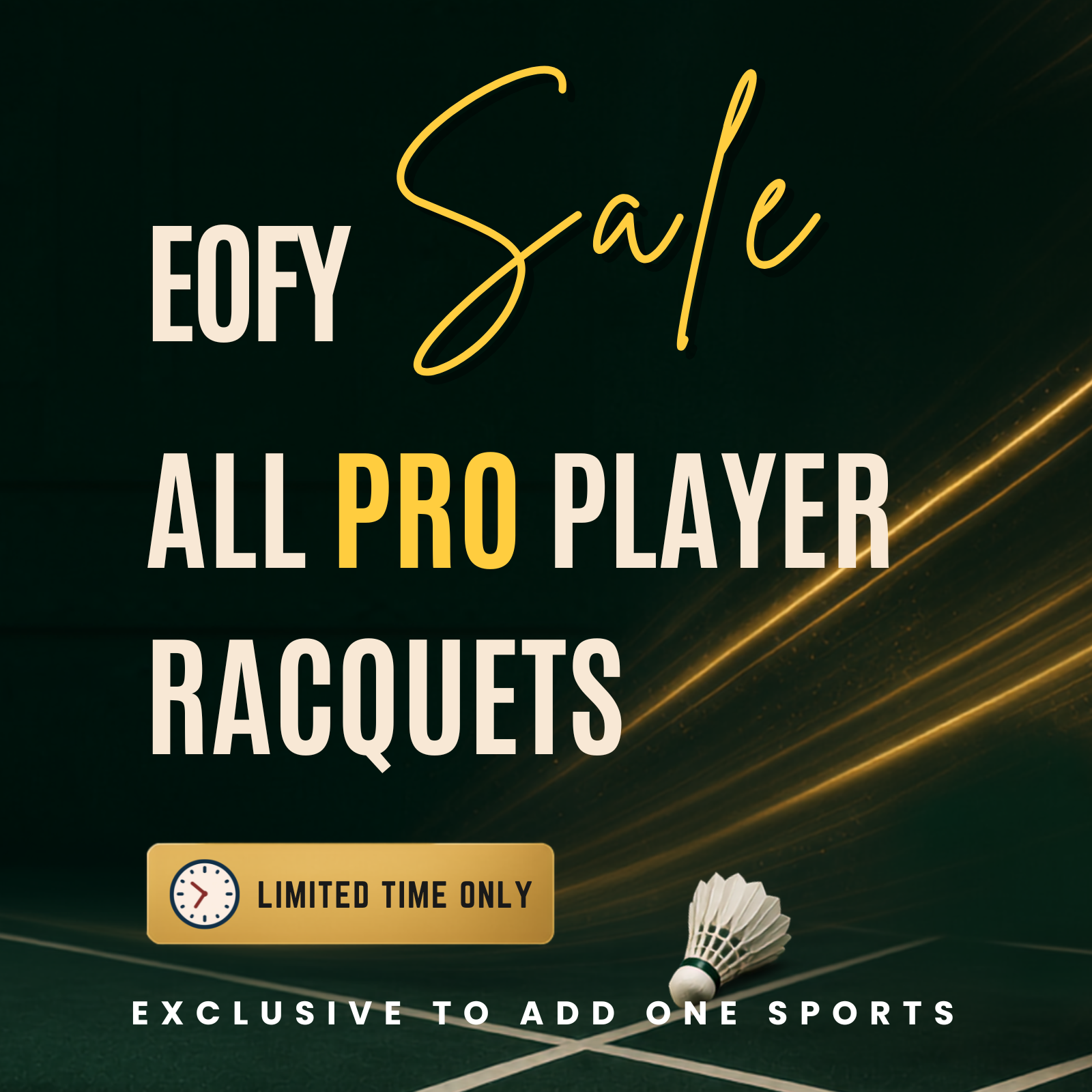 EOFY Pro Racquets Sale