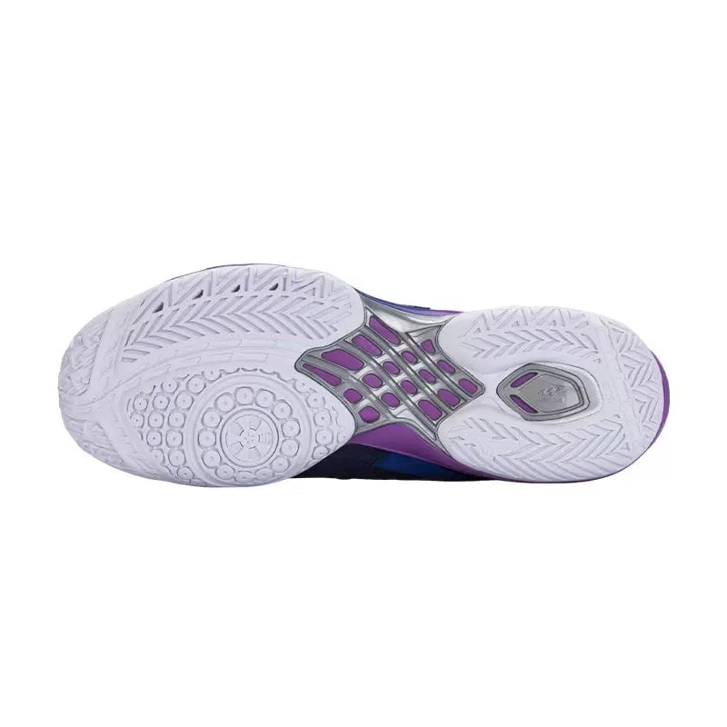 MIZUNO Wave Claw Pro 3 Badminton Shoes - Beacon Blue/Lava Orange/Surf The Web - badminton shoes at Add One