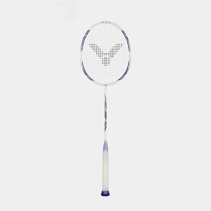 VICTOR DriveX 12 ZSW AJ Badminton Racquet Max:32lbs (White / Purple) - Unstrung