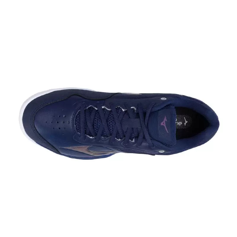 MIZUNO Wave Claw Pro 3 Badminton Shoes - Beacon Blue/Lava Orange/Surf The Web - badminton shoes at Add One