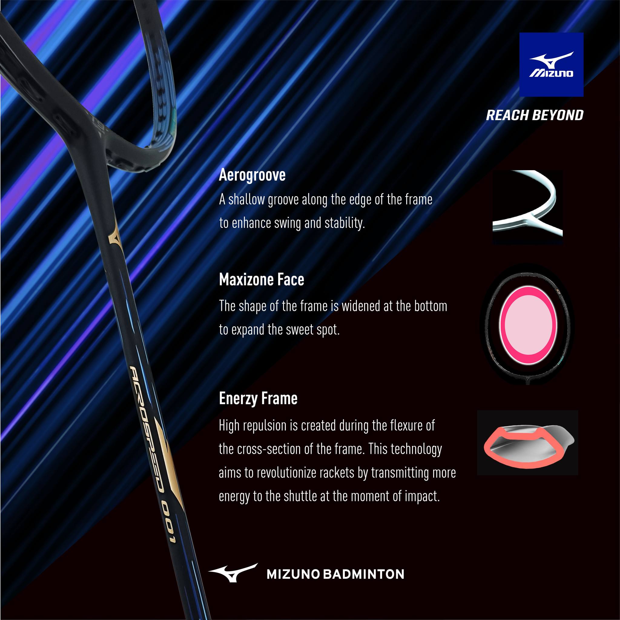 Mizuno Acrospeed 001