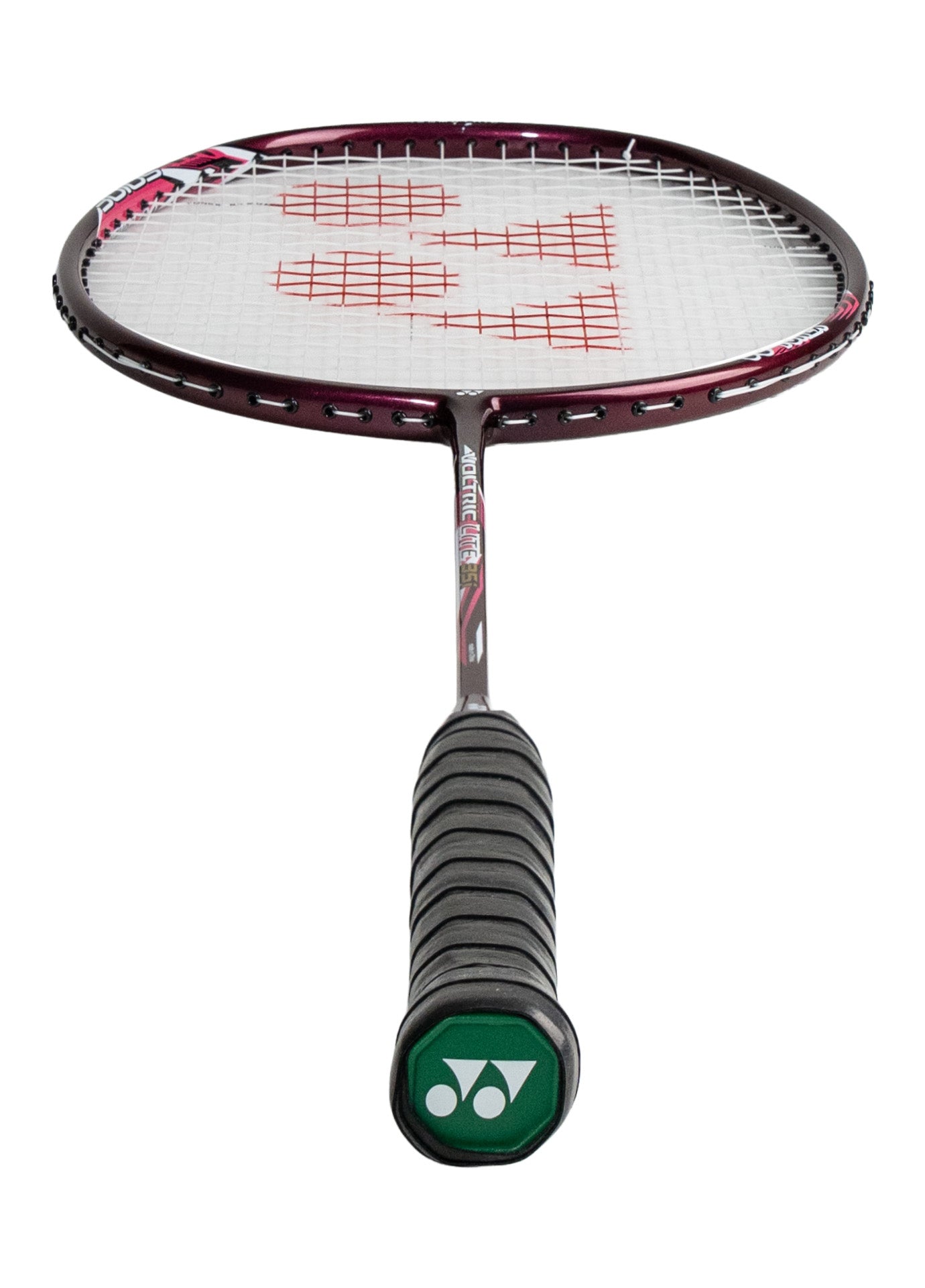 YONEX Voltric Lite 35i Badminton Racquet Max:30lbs (Wine Red) - Unstrung & Free Grip - badminton racquet at Add One