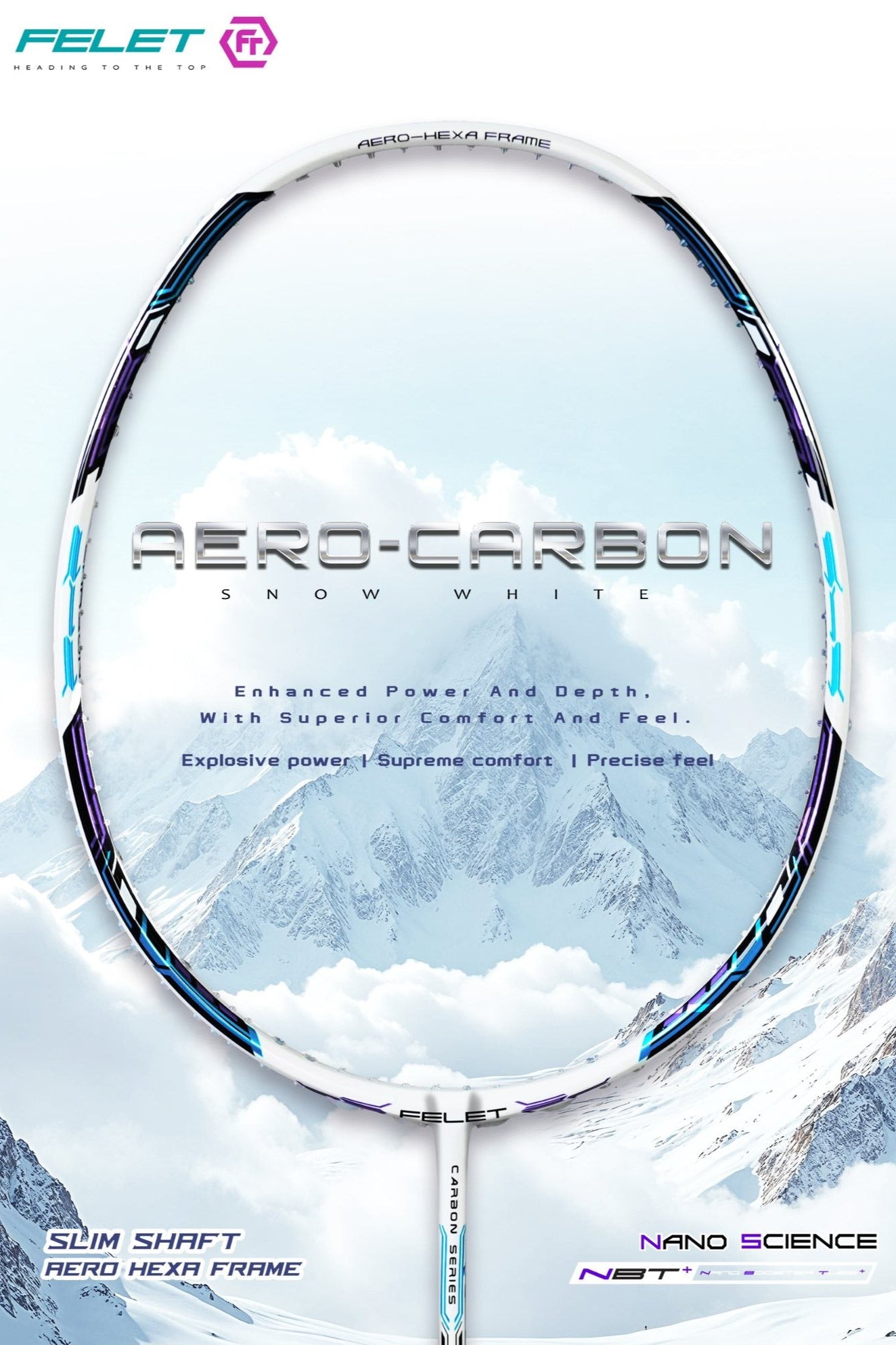 Felet Aero Carbon White