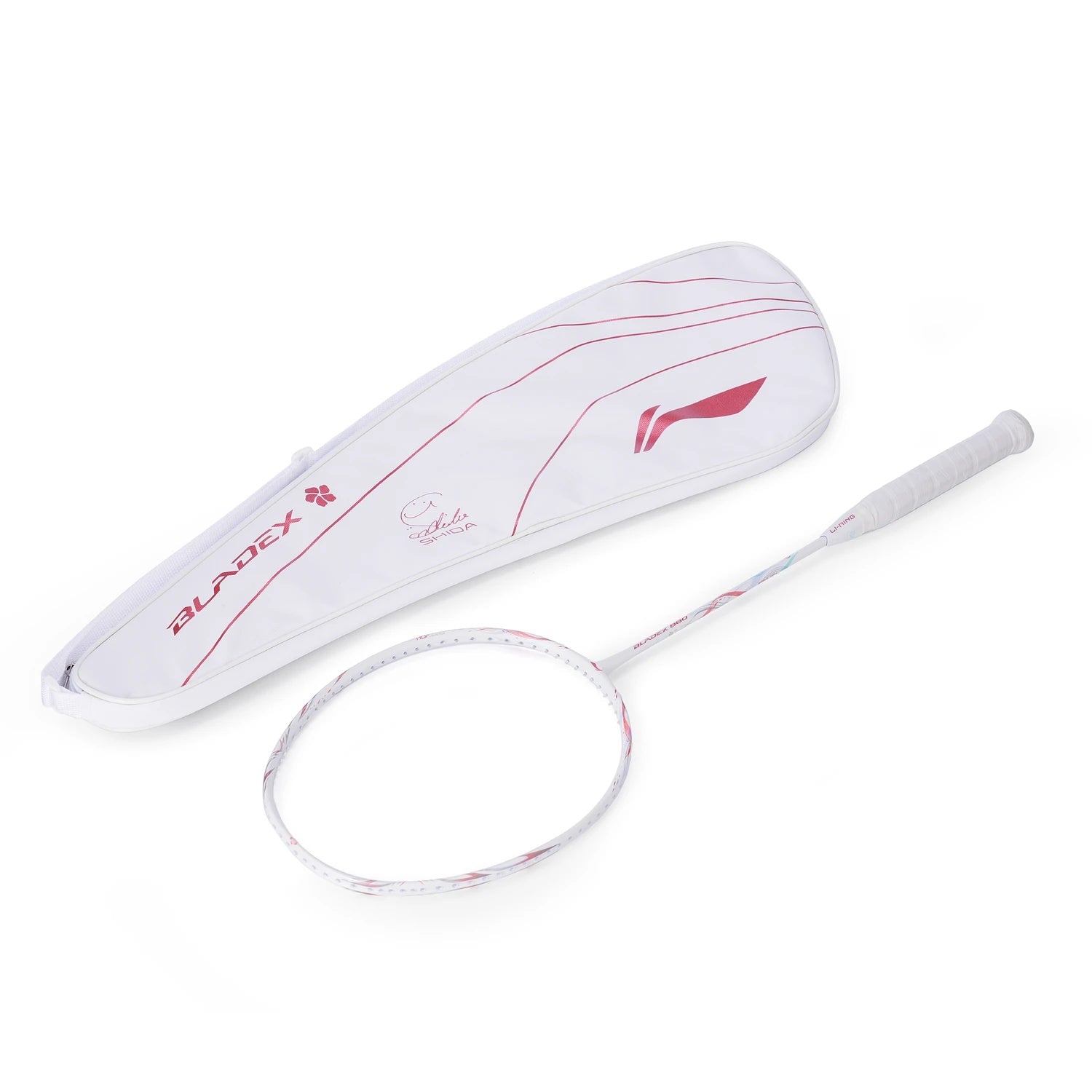 LI-NING BladeX 880 Pearl White AYPW051 Badminton Racket - badminton racquet at Add One