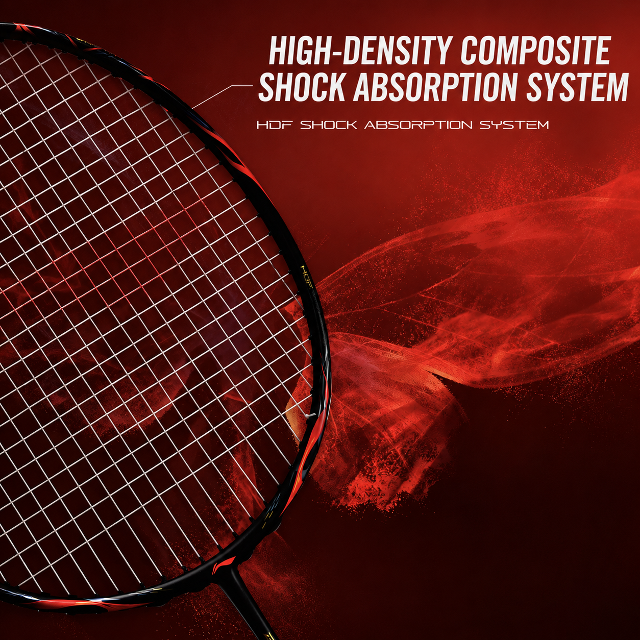 LI-NING BladeX 800 Power Badminton Racquet (Red) Used by Leo Rolly Carnando - Indonesia Player - Unstrung