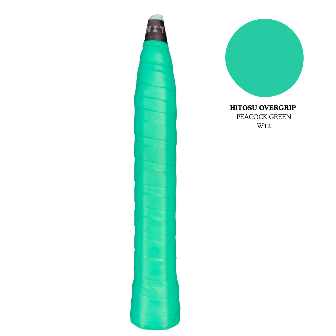 Hitosu Tiffany Green overgrip tacky grip sticky grip long-lasting grip.