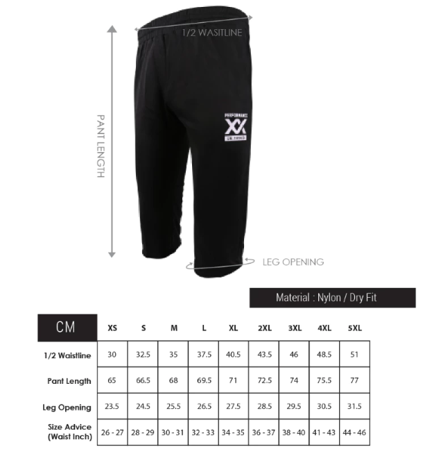 Maxx 3/4 Sport Pants