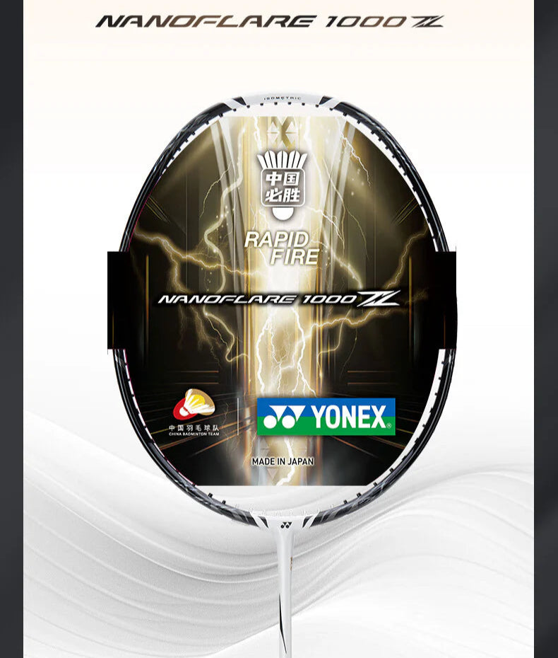 Yonex Nanoflare 1000z (White) 4uG5 - Limited Edition Badminton Yonex Nanoflare 1000z (White) 4uG5 - Limited Edition Badminton