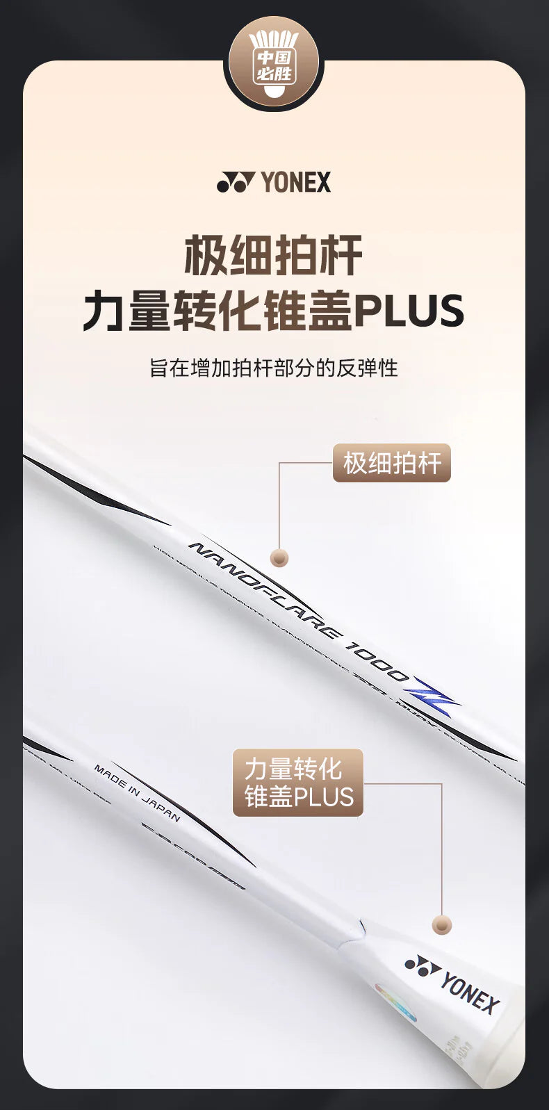 Yonex Nanoflare 1000z (White) 4uG5 - Limited Edition