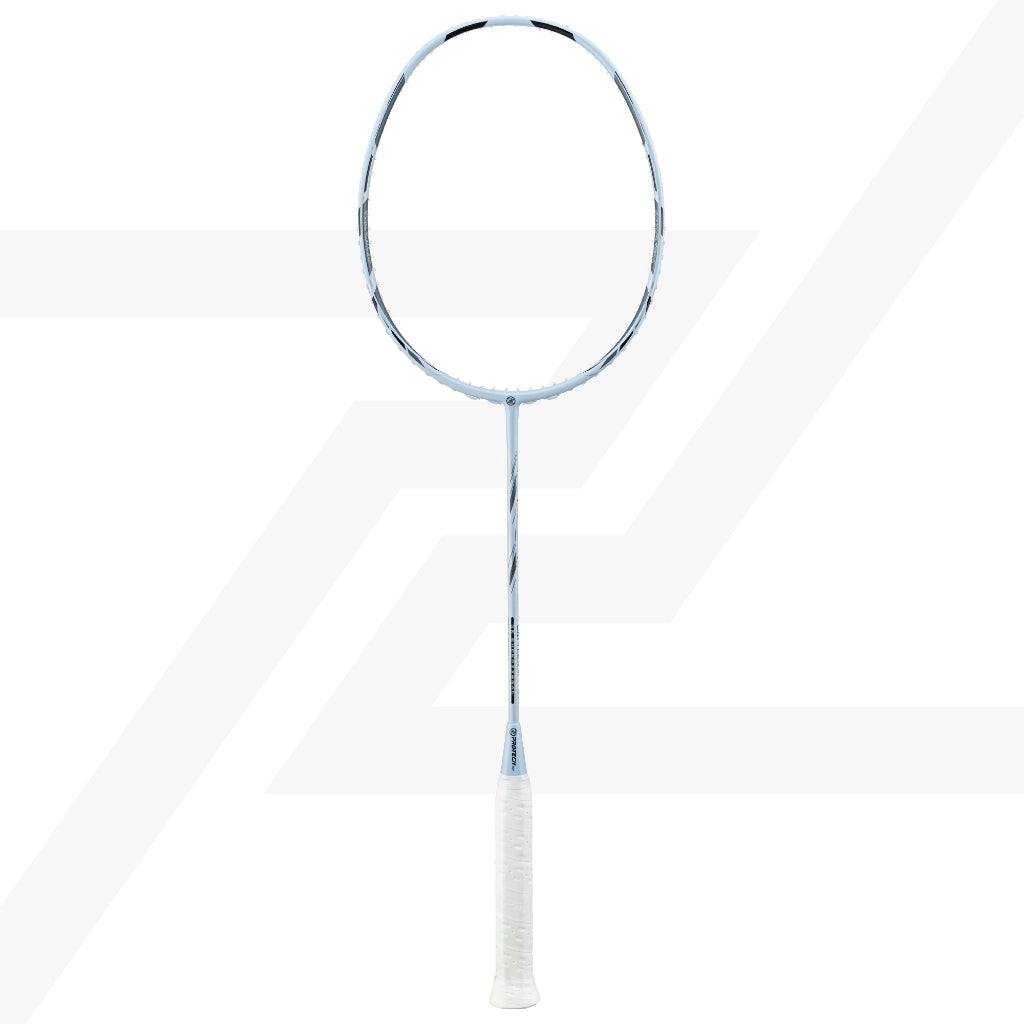Protech Battleax Play (BABY BLUE）4u (Max 32 lbs )Badminton Racket - Unstrung & Free Grip