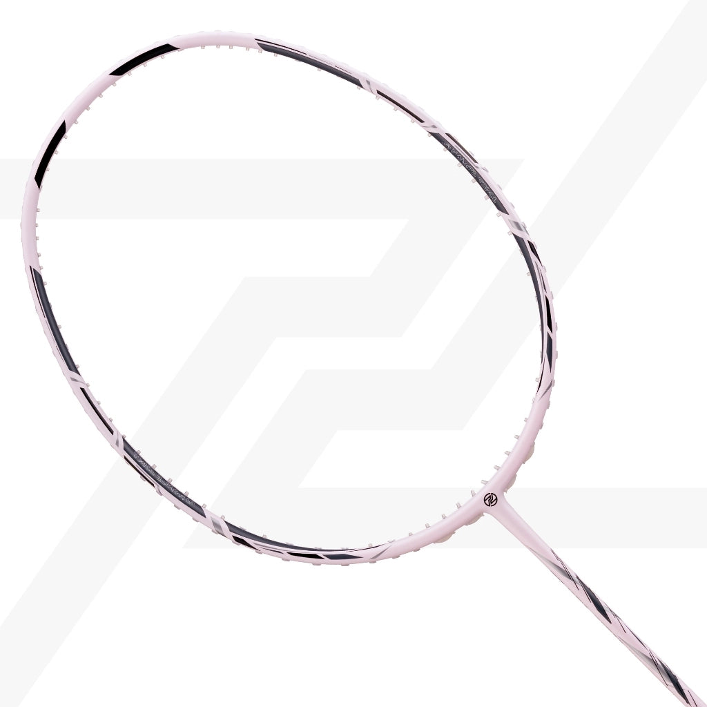 Protech Battleax Play ( Baby Pink) 4u (Max 32 lbs) Badminton Racket - Unstrung & Free Grip