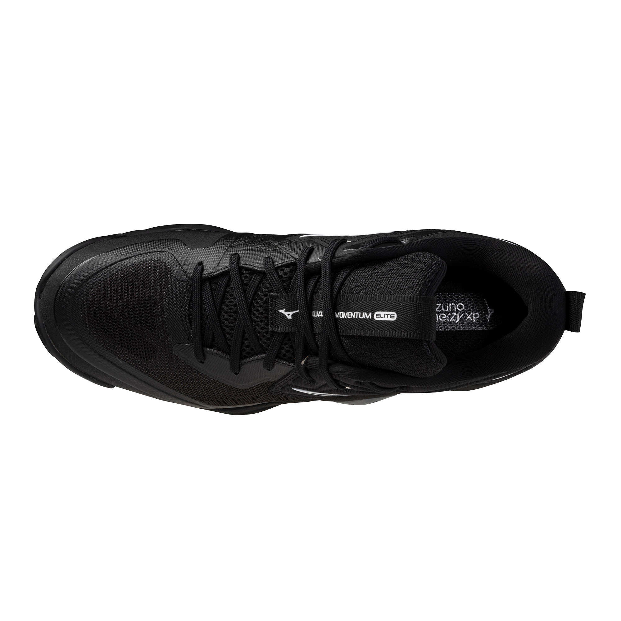 Mizuno Wave Momentum Elite 2026 Black Indoor Court Shoes Black/Metallic Gray/India Ink