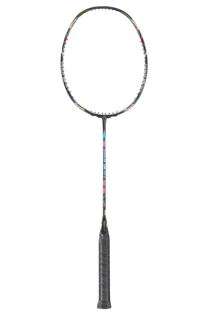 Apacs Ziggler LHI Pro III  (White or Navy Blue) ( up to 38lbs)- Pro Badminton Racket