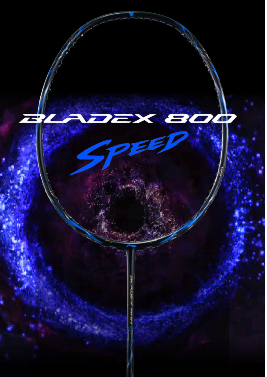 LI-NING BladeX 800 Speed Badminton Racquet (Blue) - Unstrung