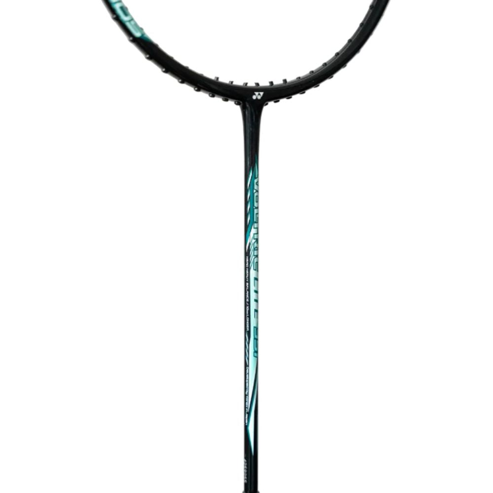 YONEX Voltric Lite 35i Badminton Racquet Max:30lbs (Black / Green) - Unstrung & Free Grip - badminton racquet at Add One