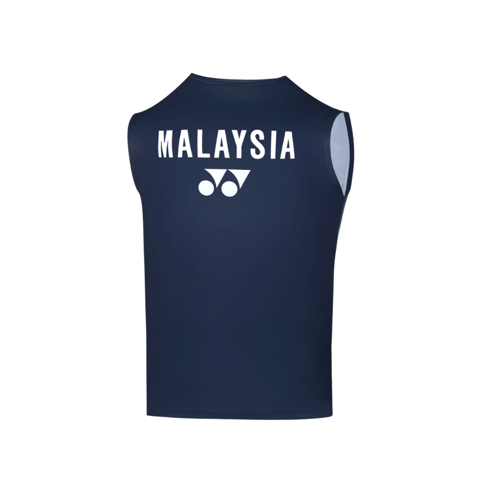 YONEX Malaysia Open 2026 Men's Tank - Dark Navy - back view at Add One