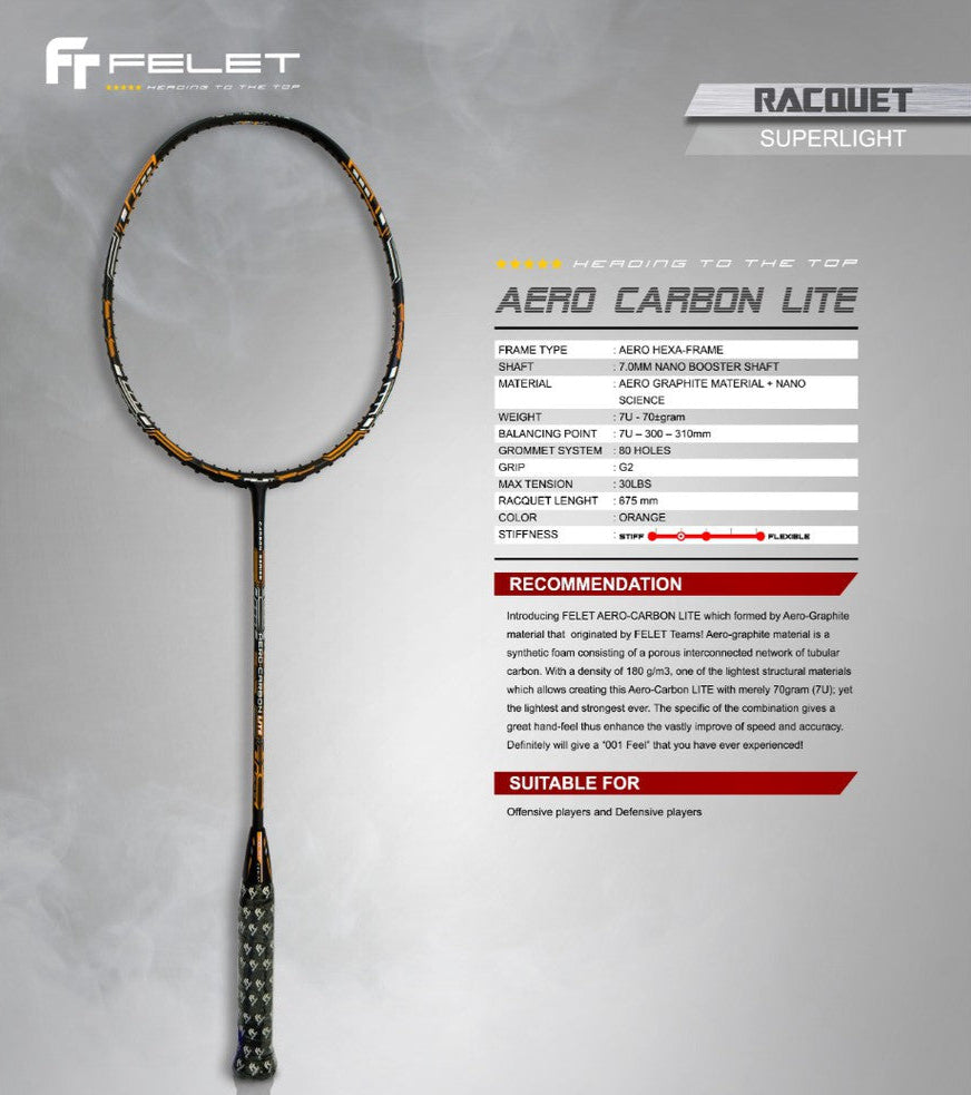 Felet Aero Carbon Lite (7u)