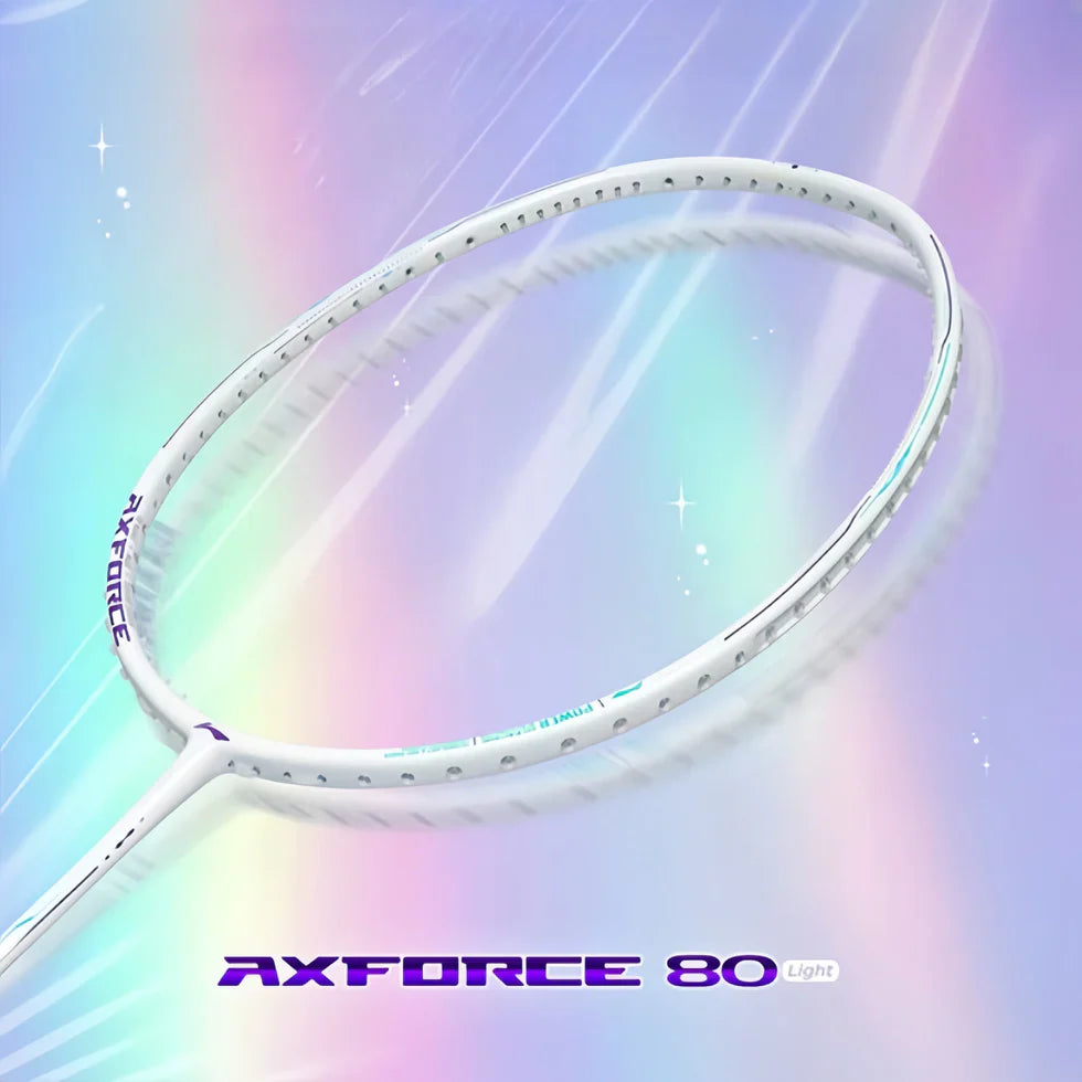 Li-Ning Axforce 80 Light 4uG6/5uG6 - Free Grip Badminton Racquet Li-Ning Axforce 80 Light 4uG6/5uG6 - Free Grip Badminton Racquet