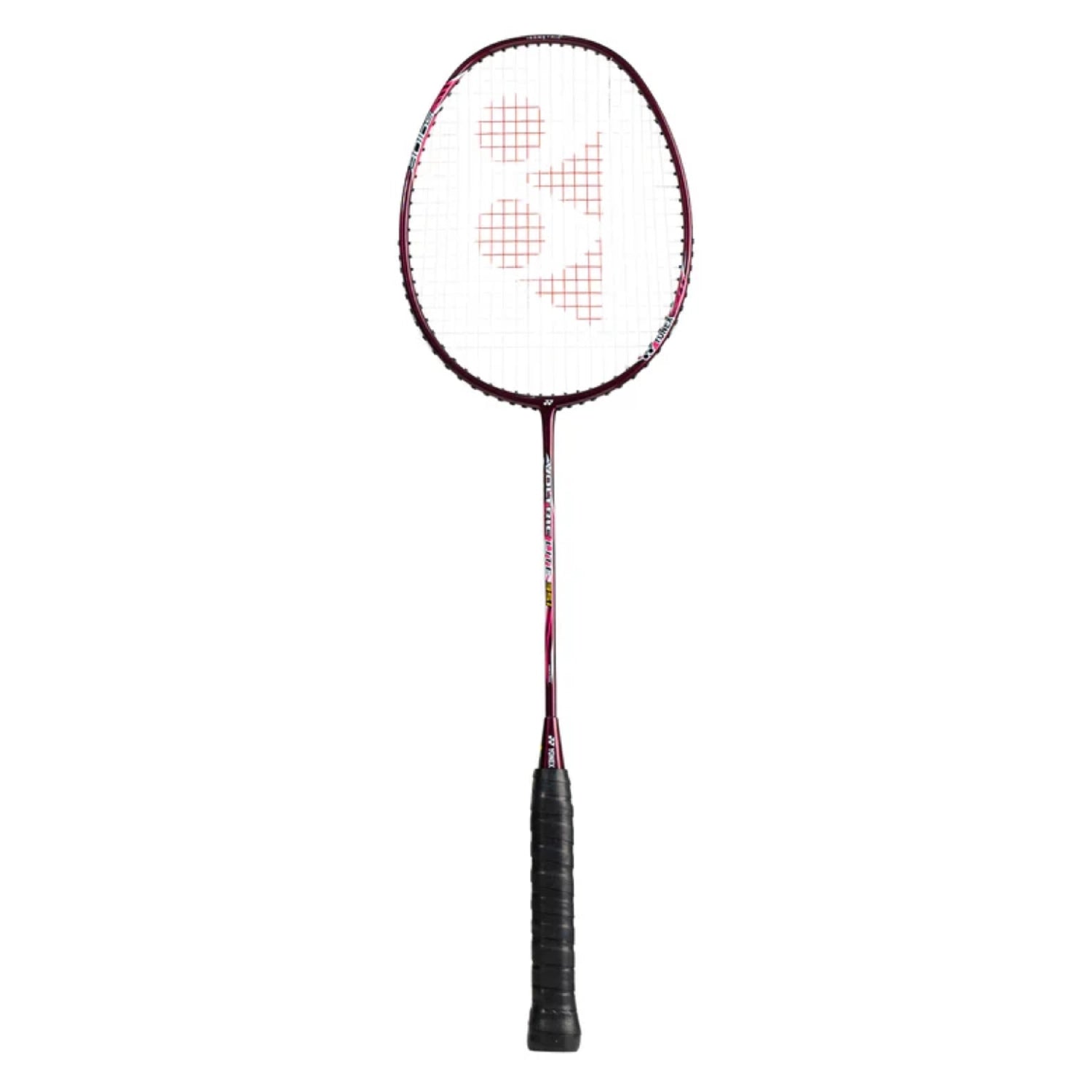 YONEX Voltric Lite 35i Badminton Racquet Max:30lbs (Wine Red) - Unstrung & Free Grip - badminton racquet at Add One