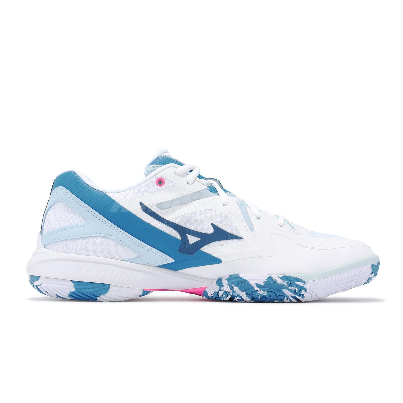 Mizuno Wave Claw 3 White Pink Blue