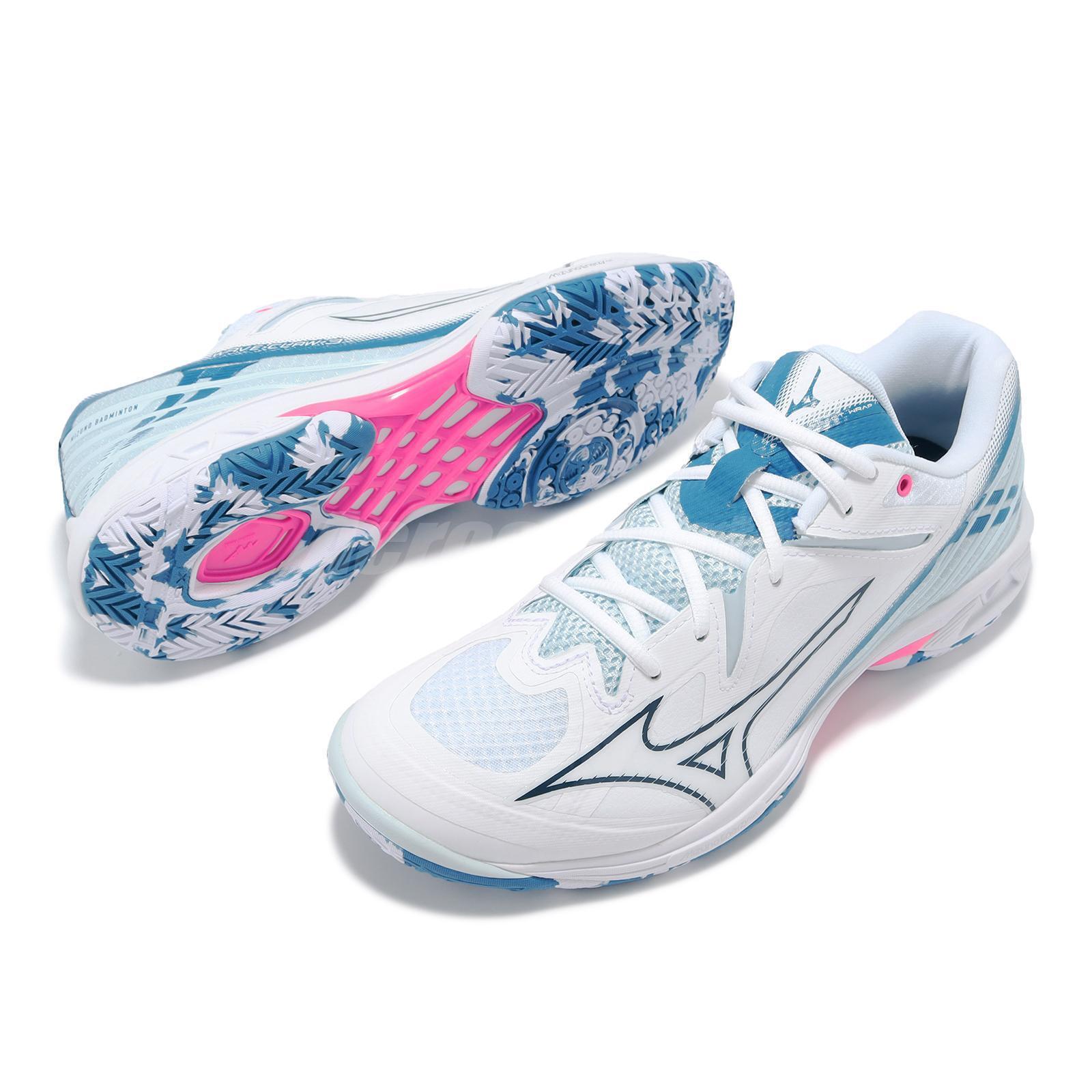 Mizuno Wave Claw 3 White Pink Blue